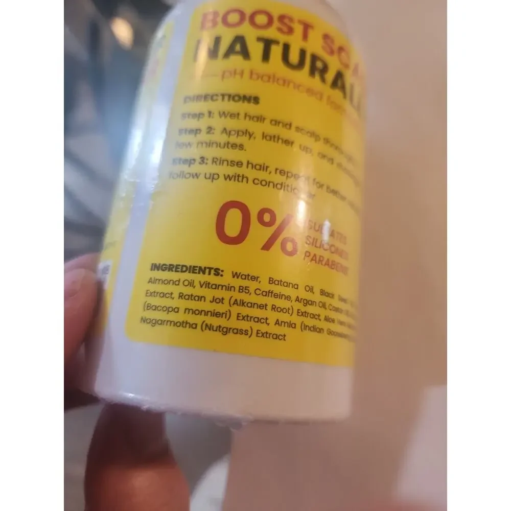 Pure Roots Batana Oil For Hair Growth Shampoo - Silicone & Sulfate Free 12/2027
